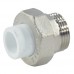 Муфта PP-R бел комб разъем Дн40х1 1/4" НР РосТурПласт 10648