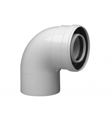 Отвод, Vaillant, 90⁰ 60/100 PP