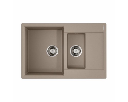 Мойка, OMOIKIRI, Daisen, шгв 780-510-230, отверстия для смесителя-6 промаркированных, цвет-бежевый