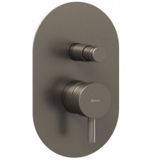 Смеситель скрытого монтажа с переключателем ES 061.20GB.O2 ГРАФИТ (2 вывода) X070321