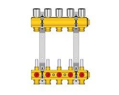 Комплект коллекторов для комплектации смесительного узла R557R-1-1x3/4E/6