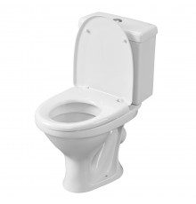 1P2052S0000BF Унитаз-компакт Форвард белый, сидение полипропилен (арт. 188018S0020B0), кос вып 1.P205.2.S00.00B.F