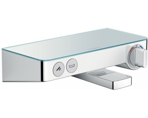 13151000 HG Ecostat Select термостатический смеситель для ванны с кнопками управления, хром 13151000