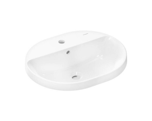 Раковина, Hansgrohe, Xuniva U, шгв 550-450-175, отверстия для смесителя-1, цвет-белый Раковина, Hansgrohe, Xuniva U, шгв 550-450-175, отверстия для смесителя-1, цвет-белый