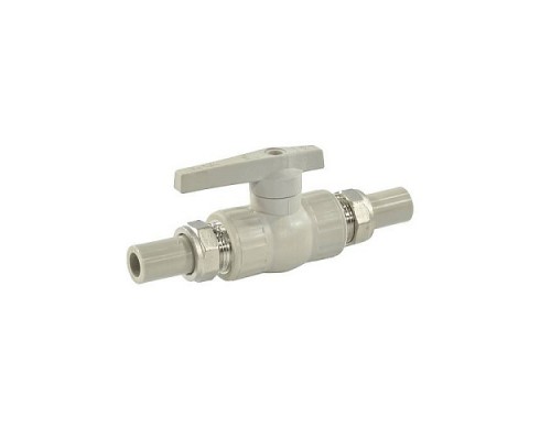 Кран шаровой PP-R сер полн Дн20х3/4" VALFEX 20246020Г Кран шаровой PP-R сер полн Дн20х3/4" VALFEX 20246020Г