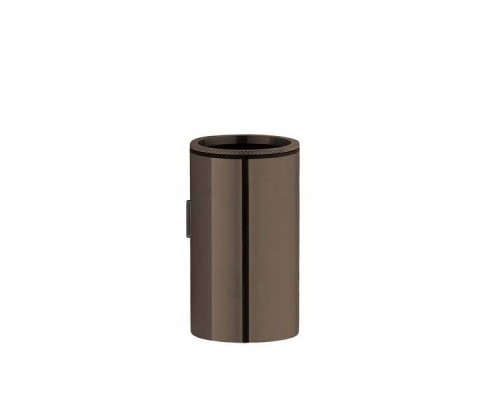 Boheme Uno Стакан для ванной подвесной, цвет: shine gun metalll 10974-SGM