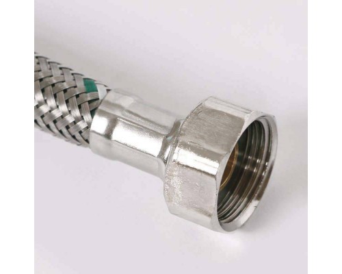 Гибкая подводка для воды UNI-FITT DN 8 ВВ 1/2" 200 см оплетка из нержавеющей стали Гибкая подводка для воды UNI-FITT DN 8 ВВ 1/2" 200 см оплетка из нержавеющей стали