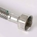 Гибкая подводка для воды UNI-FITT DN 8 ВВ 1/2" 200 см оплетка из нержавеющей стали