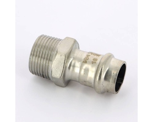 Муфта Н-пресс IBP 18 x 3/4" нерж.сталь Муфта Н-пресс IBP 18 x 3/4" нерж.сталь