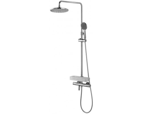 LM7010CTROPICСмеситель для ванны термостатический, с верхней душевой лейкой «Тропический дождь», LM7010C