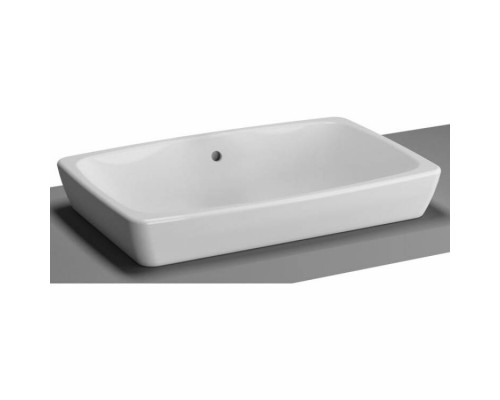 Раковина, Vitra, Metropole, шгв 600-400-160, отверстия для смесителя-отсутствуют, цвет-белый