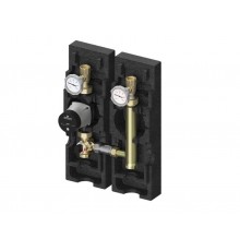 Насосная группа, комплект, V-MK, DN 25 (1), без насоса, со смесителем, с сервоприводом, слева (ст.арт. ME 66833 EAM)