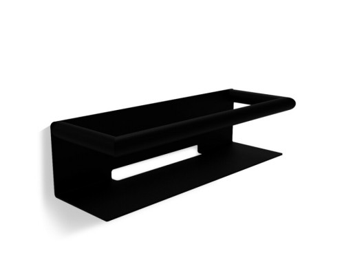 Полка, Decor Walther, MIKADO, шгв 300-100-80, цвет-черный матовый