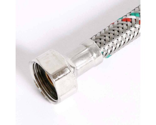 Гибкая подводка для смесителя UNI-FITT М10х1 - 1/2" 150 см оплетка из нержавеющей стали Гибкая подводка для смесителя UNI-FITT М10х1 - 1/2" 150 см оплетка из нержавеющей стали