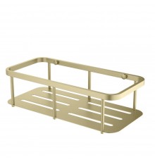 AQ4936BG полка для душа, шлиф. золото AQ4936BG