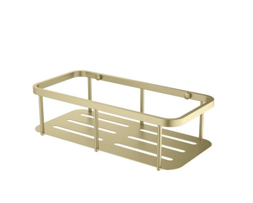 AQ4936BG полка для душа, шлиф. золото AQ4936BG