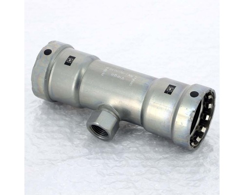 Тройник пресс-В оцинкованная сталь Megapress VIEGA 1"1/2x1/2"x1"1/2