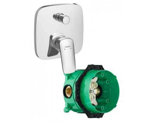 71405000S Set HG Logis смеситель для ванны (71405000+01800180) 71405000S