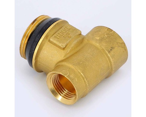 Концевик с внутренней /наружной / внутренней резьбой TIEMME 1/2"х3/4"х3/8"
