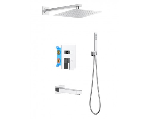 AQ1673CR ЛИБРА Set 4 в 1 душевой комплект 3 режима AQ1673CR