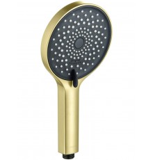 AQ2201BG ЛУГАНО ручной душ 3jet, шлиф.золото AQ2201BG