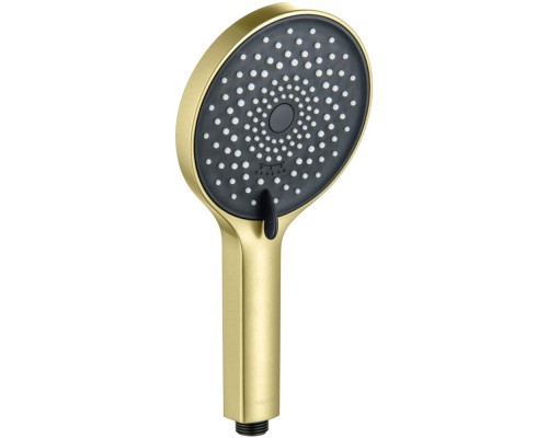 AQ2201BG ЛУГАНО ручной душ 3jet, шлиф.золото AQ2201BG