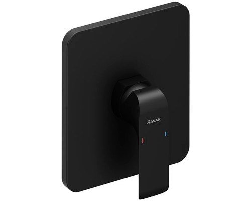 Смеситель настенный без переключателя FL 066.20 для R-box черный X070180