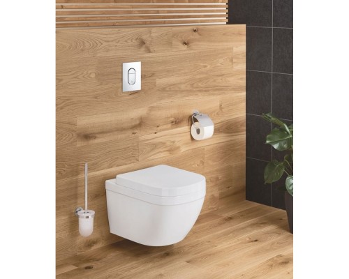 39330002 Euro Ceramic Сиденье для WC с микролифтом, альпин белый (замена арт. 39330001) 39330002