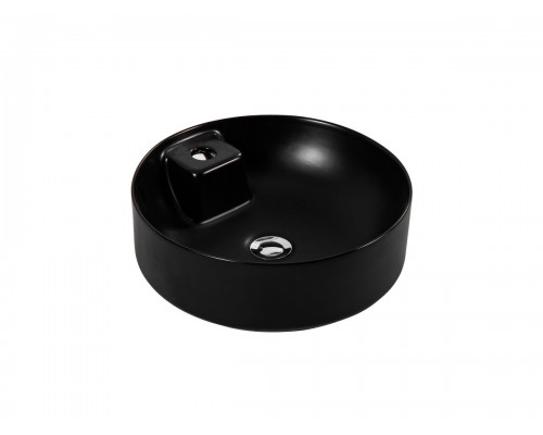 AQ5212-MB ЕВРОПА раковина 405405140 для установки на столешницу, матовый черный AQ5212-MB
