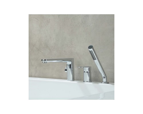 AQ1848CR НИКА смеситель на борт ванны на 3 отв. AQ1848CR