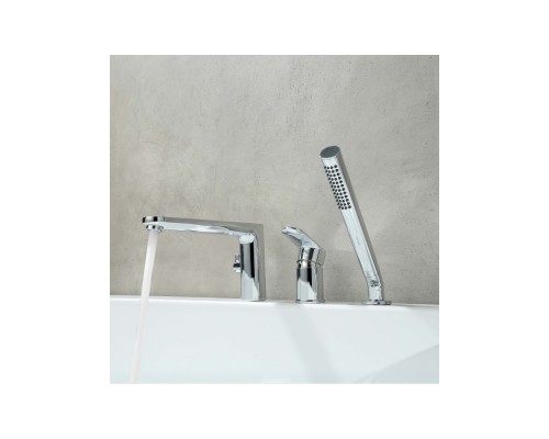 AQ1848CR НИКА смеситель на борт ванны на 3 отв. AQ1848CR