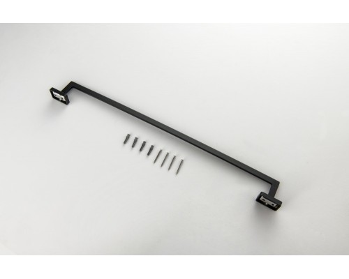 AQ4314MB ЛИБРА полотенцедержатель 600 мм, матовый черный AQ4314MB