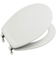 ZRU9302822 Mateo сиденье с крышкой для унитаза, Soft Close, дюропласт, петли хром ZRU9302822