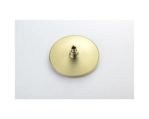 AQ2343BG ЕВРОПА термостатическая душевая система (смеситель для душа) 220мм, шлиф. золото AQ2343BG