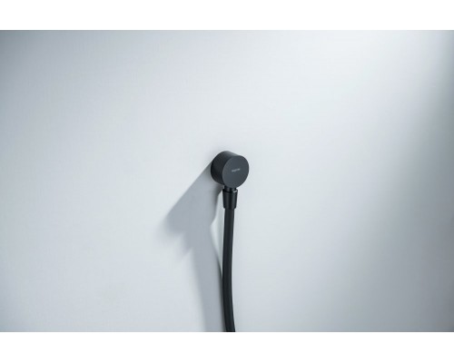 AQ2457MB шланговое подсоединение, матовый черный AQ2457MB