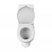 1P2103S0000BF Унитаз-компакт Грация белый, 2-х режимный, сидение полипропилен, гор вып 1.P210.3.S00.00B.F