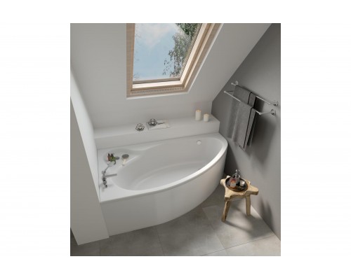 1.WH50.1.662 ЭДЕРА 170х100 ванна асимметричная акриловая левосторонняя белая 1.WH50.1.662