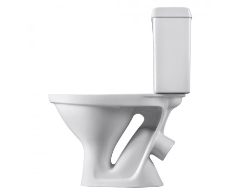 1P2052S0000BF Унитаз-компакт Форвард белый, сидение полипропилен (арт. 188018S0020B0), кос вып 1.P205.2.S00.00B.F