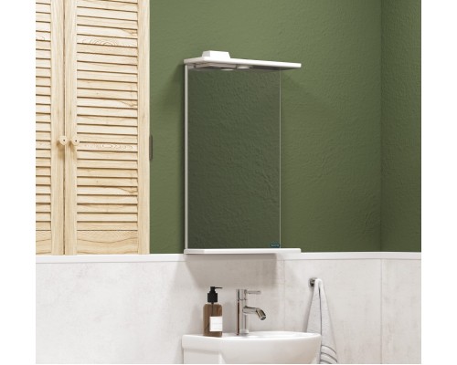 МАНГО Зеркало 395х720х120, бел MNGSAMR40018W1