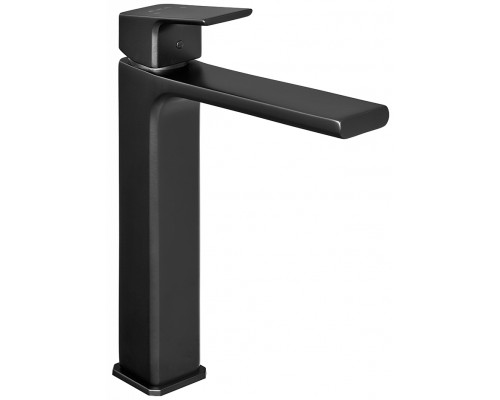 102188002C1EX TIERA смеситель для раковины 237 без донного клапана матовый черный 102188002C1EX