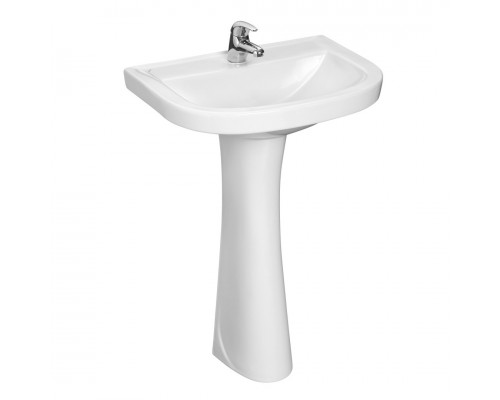 131155S0010B0 Умывальник Pro белый (требуются кронштейны 1.8937.1.S99.980.5) 565х425 1.3115.5.S00.10B.0