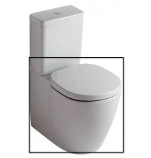 E803701 Connect Cube Унитаз напольный пристенный для монтажа с бачком горизонтальный выпуск. E803701