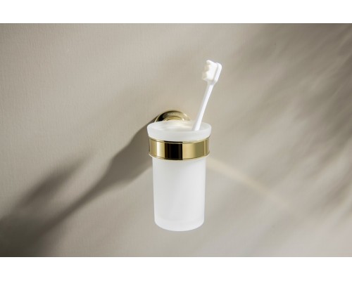 AQ4527PG КЛАССИК стакан с держателем, полир. золото AQ4527PG