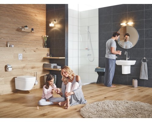 39328000 Euro Ceramic Унитаз подвесной безободковый (без сиденья), альпин-белый 39328000