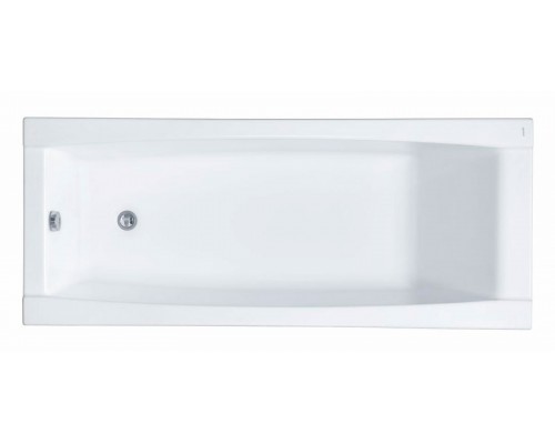 1.WH30.2.494 САНТОРИНИ 160 х70 ванна акриловая прямоугольная белая 1.WH30.2.494