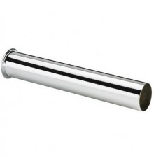 101480 Отбopтoвaннaя тpyбкa 32 х 250 мм, пpямая, латунь хромированная, модель 9945-143 101480