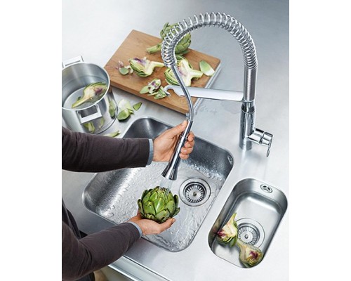 32950000 K7 Смеситель для кухни с высоким изливом, хром 32950000