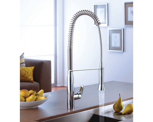 32950000 K7 Смеситель для кухни с высоким изливом, хром 32950000