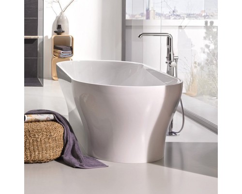 23491001 Essence+ Смеситель для ванны с душевым гарнитуром, напольный, хром 23491001