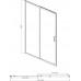 AQ ARI RA 10020CH Душевая дверь двухэлементная, раздвижная1000x2000 профиль хром, стекло прозрачное (AQ NAA 6121-100) AQ ARI RA 10020CH